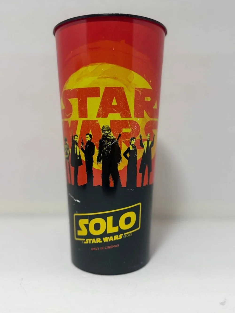Star Wars Solo Promotional Plastic Cup